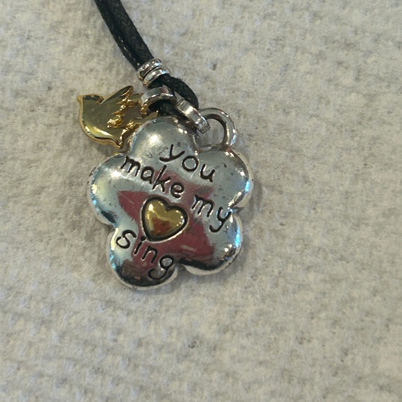 Brighton Love Song / You Make My Heart Sing Necklace NWT - Picture 2 of 11